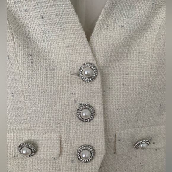 CURRENT SEASON NEW Retrofete McKenna tweed top - Picture 8 of 9